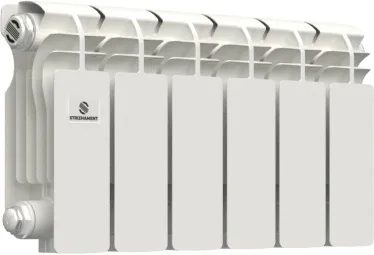 Радиатор алюминиевый STRIZHAMENT ЭКСТРА 200/100 (сборка 10 секций,0,8 кг 110 Вт,ГОСТ 31311-2005)