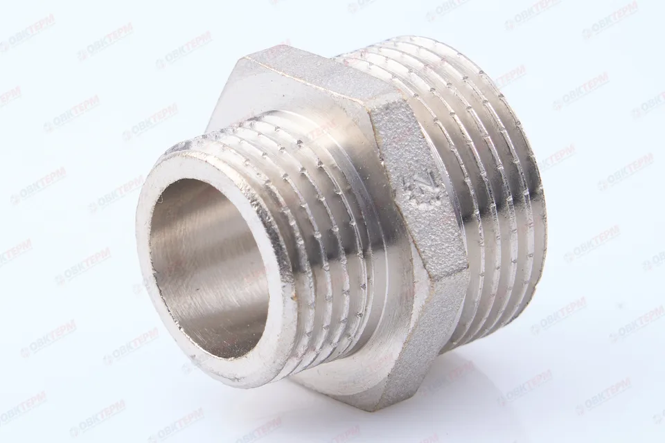 Ниппель 3/4" - 1/2" Никель ZEISSLER (200/10)