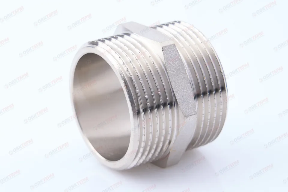 Ниппель 1 1/4" Никель ZEISSLER (5шт/60ящ)