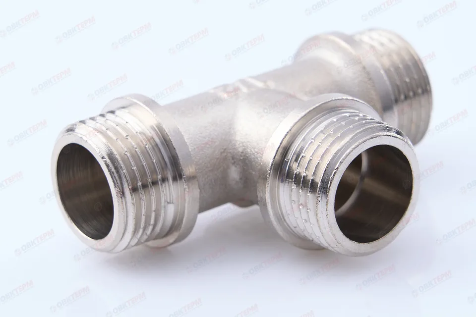 Тройник    1/2" ннн  Никель ZEISSLER                (80/10)