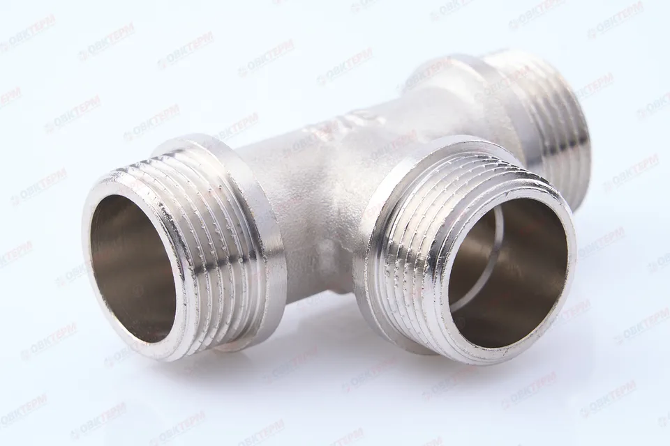 Тройник 3/4" ннн Никель ZEISSLER (50/5)