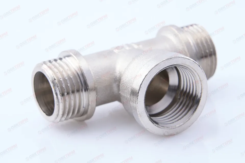 Тройник 1/2" нвн Никель ZEISSLER (80/10)