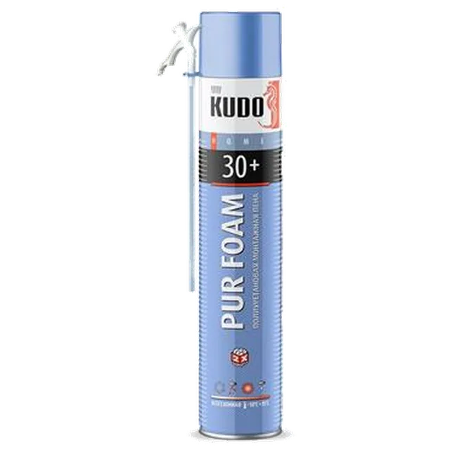 КУДО Пена монтажная бытовая всесезонная KUDO Home 30+(12 шт/уп)