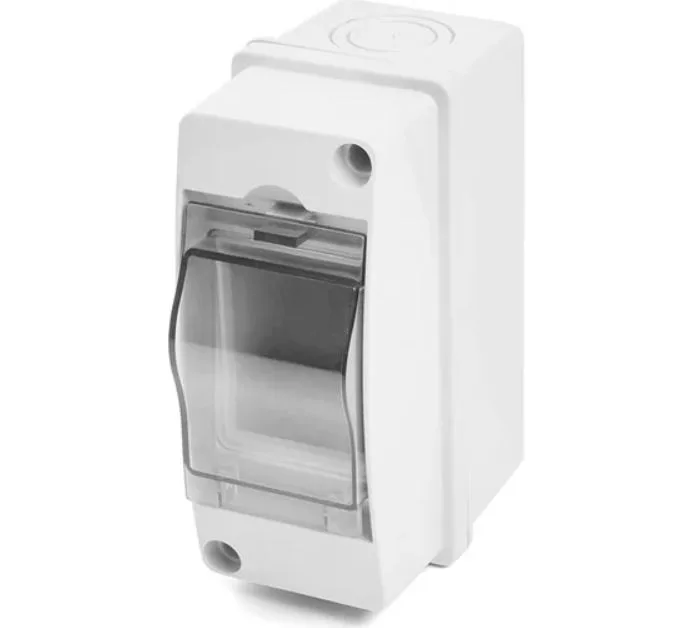 Бокс настенный 2 модуля STEKKER, пластик, IP65 EBX50-1/02-65