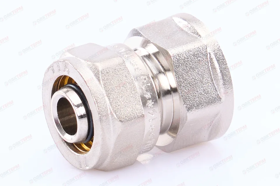 Соединитель обжимной TIM 16*1/2"в (10уп/160ящ)