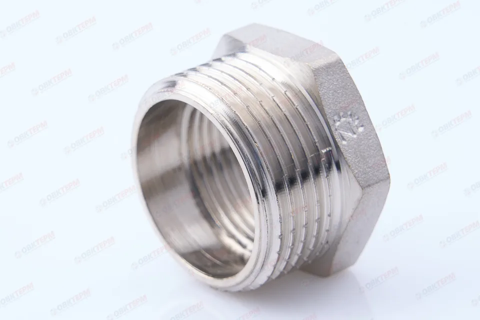 Футорка   1" - 3/4"   Никель ZEISSLER                (160/10)