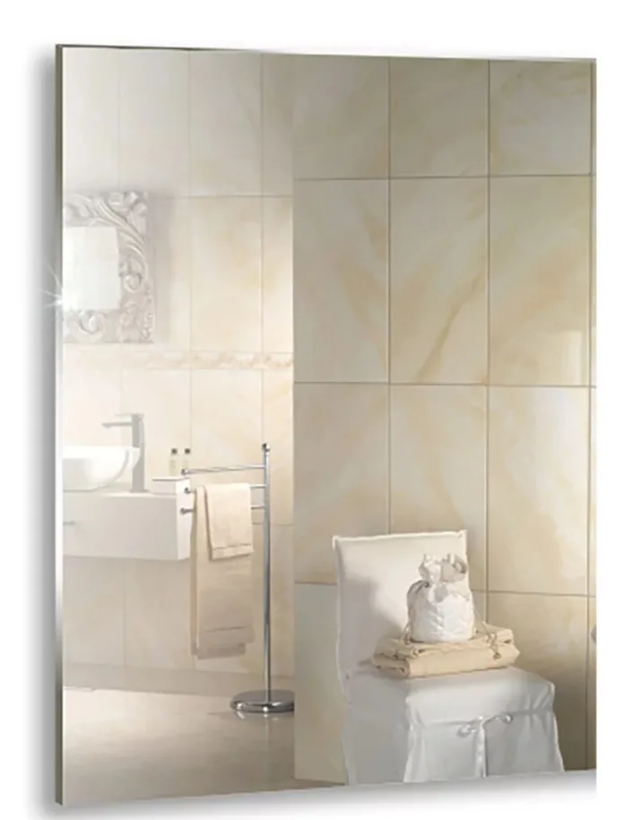 Зеркало  600х800 прямоугольное (гор/вер крепеж) Silver Mirrors
