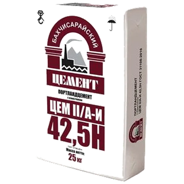 Цемент ЦЕМ II/A-И 42,5Н 25кг (64) супер цем