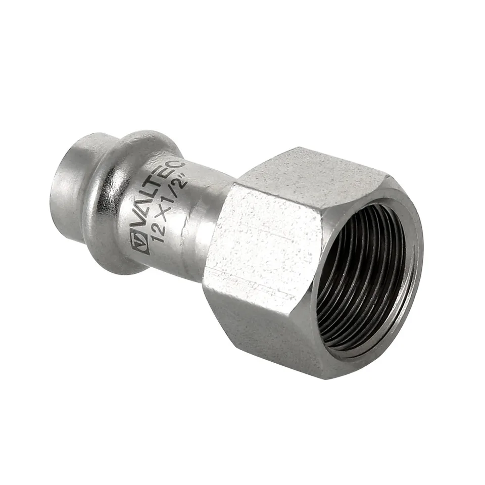 Соединитель VALTEC нержавеющая сталь с вн.р. 22*3/4"