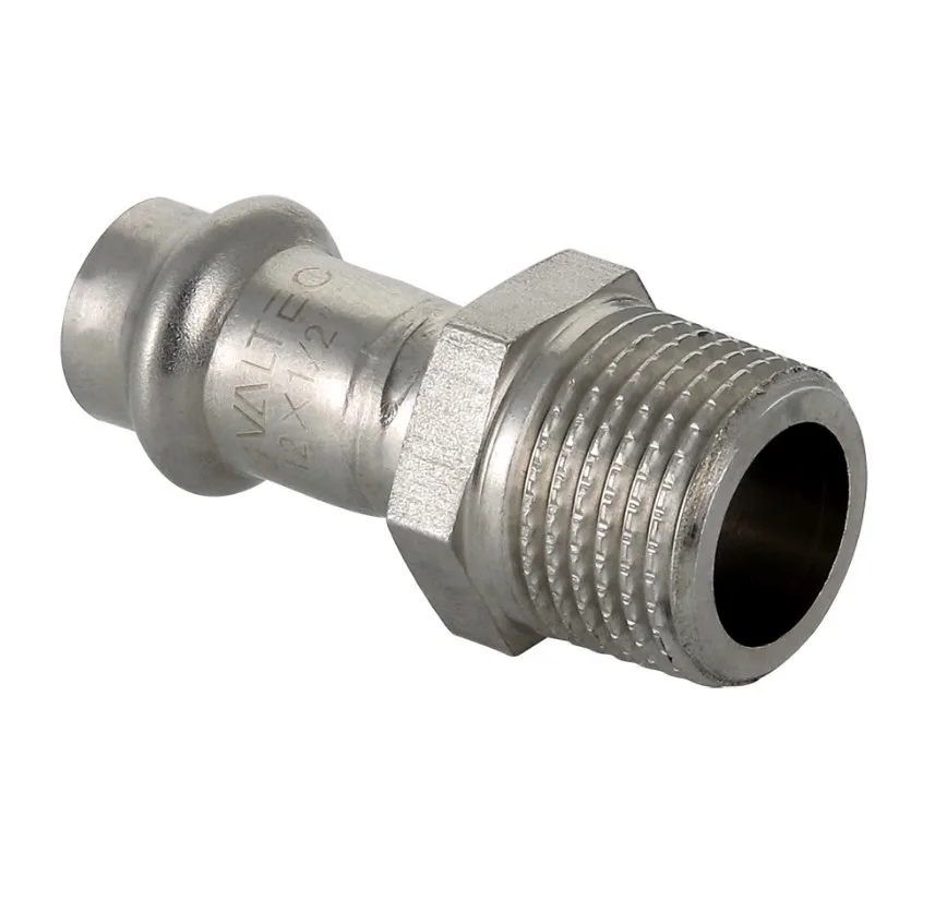 Соединитель VALTEC нержавеющая сталь с нар.р. 28х3/4"
