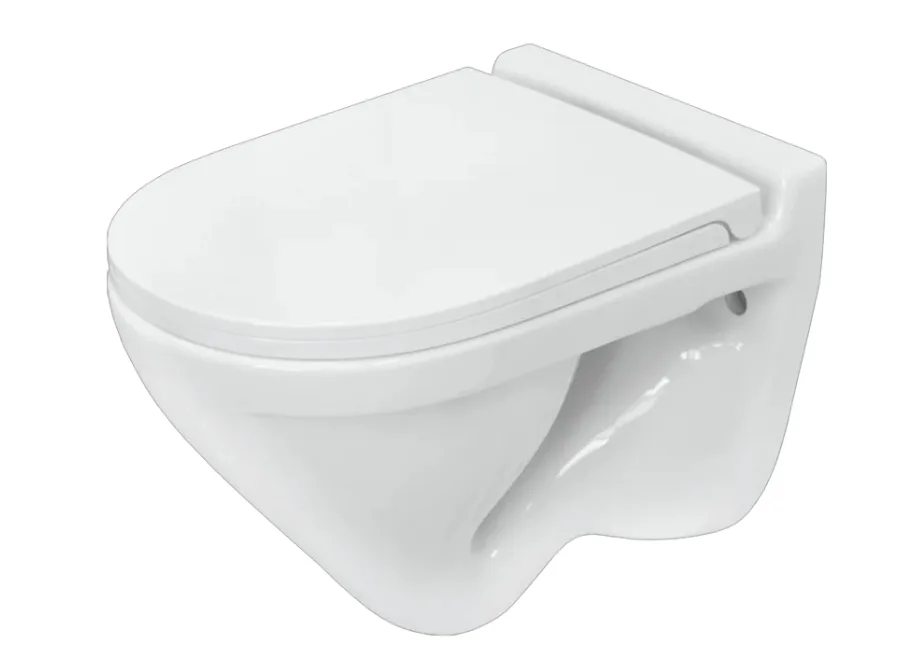 Унитаз подвесной SANITA LUX  Attica (сиденье дюропласт, SC, Clip Up) В365xГ507xШ377