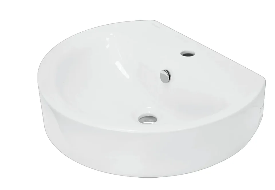 SANITA LUXE умывальник Best 55 ВКС Белый S1 (555 х 175 х 445)