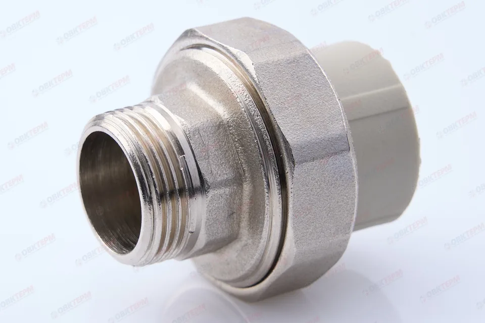 Разборное соединение   25 * 3/4 н        (VALFEX)  серый  (100/25)