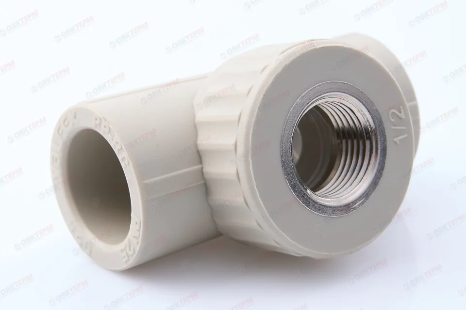 Тройник с МРВ  25 * 1/2" * 25     (VALFEX)  серый  (60/15)