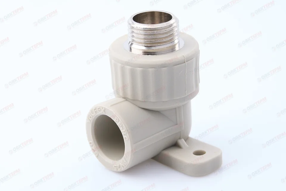 Угол монтажный  20 * 1/2"н   (VALFEX)  серый  (80/20)