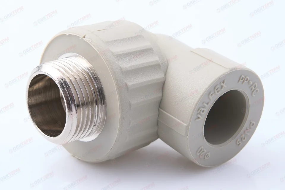 Угол с МРН  20 * 3/4"      (VALFEX)  серый  (75/15)