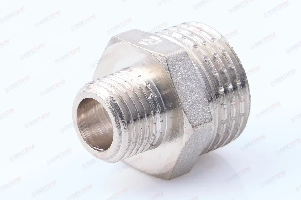 Ниппель    1/2" - 1/4"  Никель ZEISSLER                   (360/10)