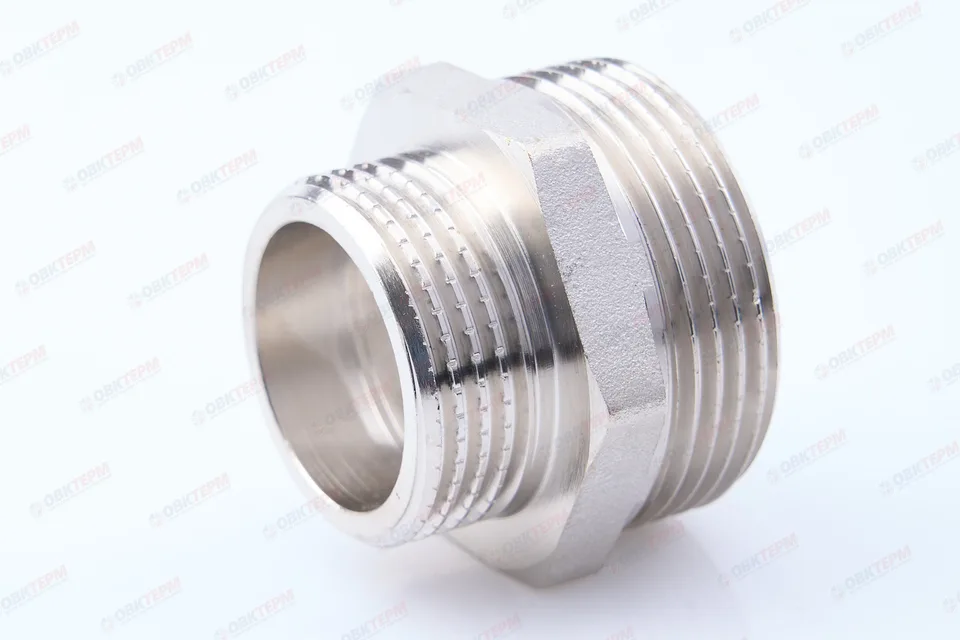 Ниппель 1 1/4" - 1" Никель ZEISSLER (90/10)