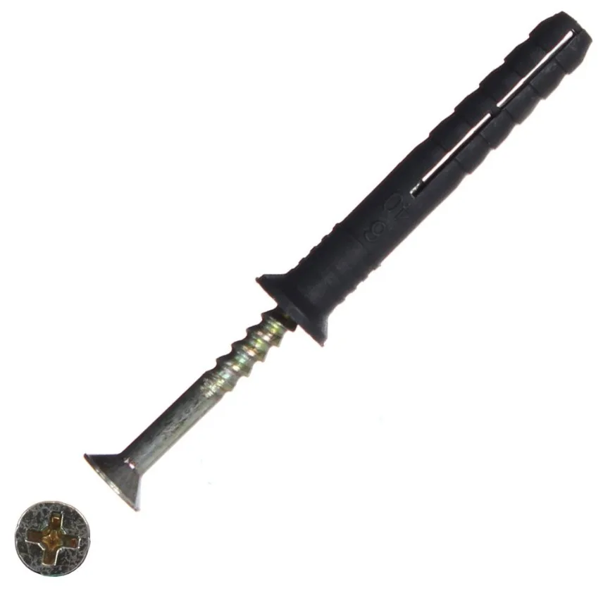 Дюбель-гвоздь потайной d6х40 мм (15шт) Bartex