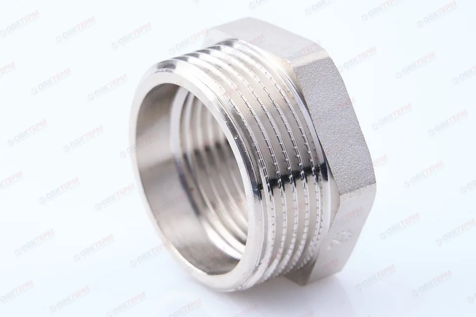 Футорка  1 1/4" - 1"   Никель ZEISSLER                (100/10)