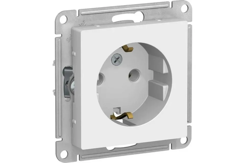 Розетка с/з 16А механизм Белый AtlasDesign Systeme Electric