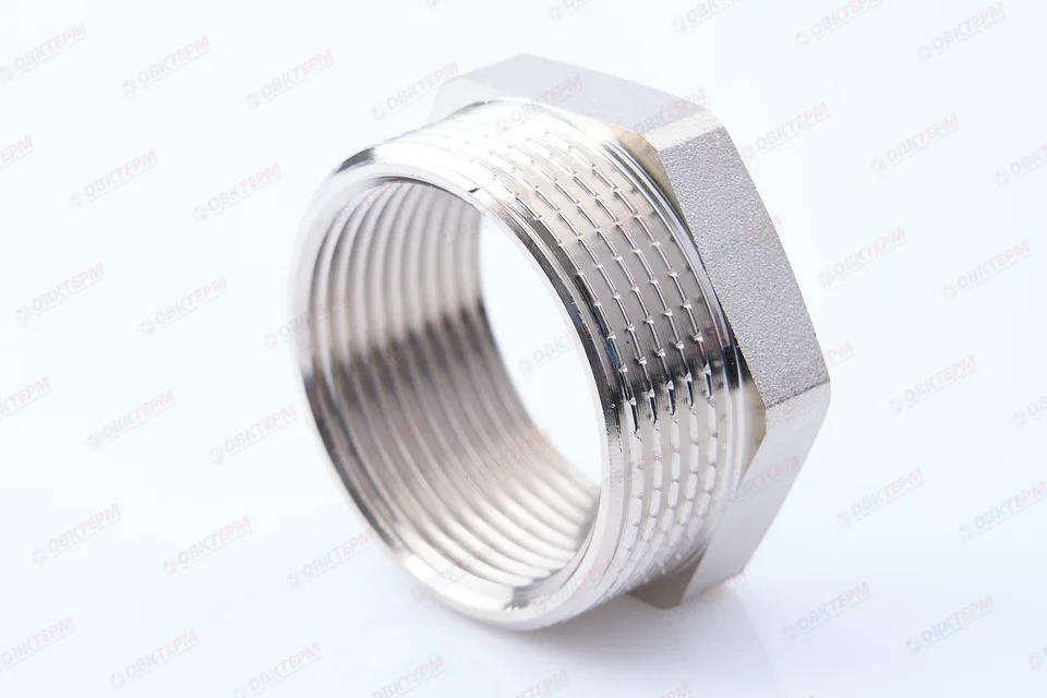 Футорка 1 1/2" - 1 1/4"   Никель ZEISSLER                   (65/5)