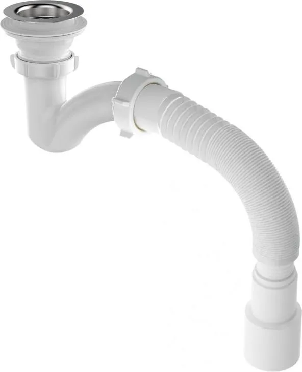 CRAB сифон для душевого поддона узкий 1 1/2"х40 с г/т 40х40/50 (1шт/45упак)