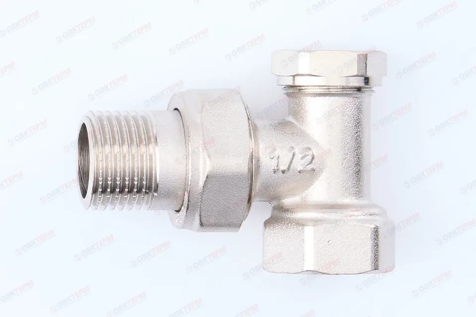 Кран рад.      нижний угловой 1/2" VALFEX (120/15)