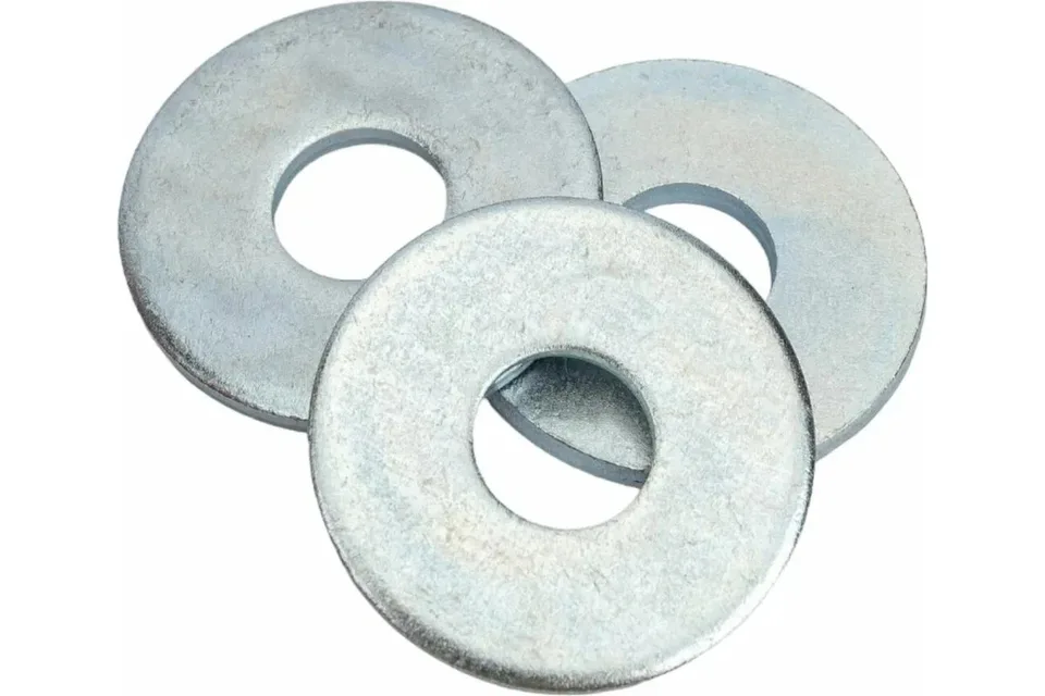 Шайба плоская увеличенная M10х30 цб, (уп. 20шт.) Металвис