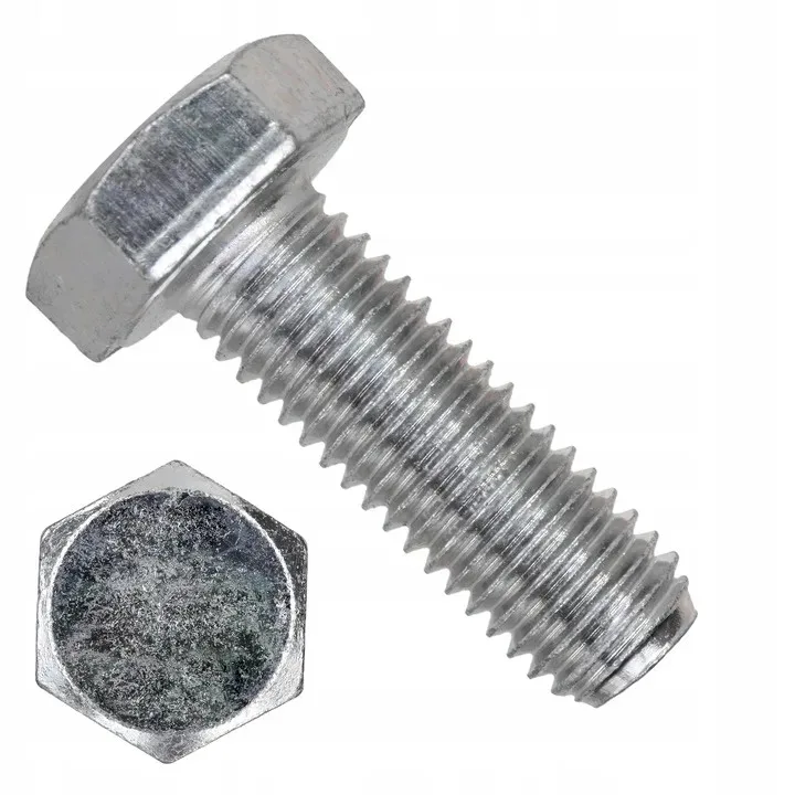Болт М 8.0х25 цб ПР (DIN933) (уп. 10 шт.) Металвис