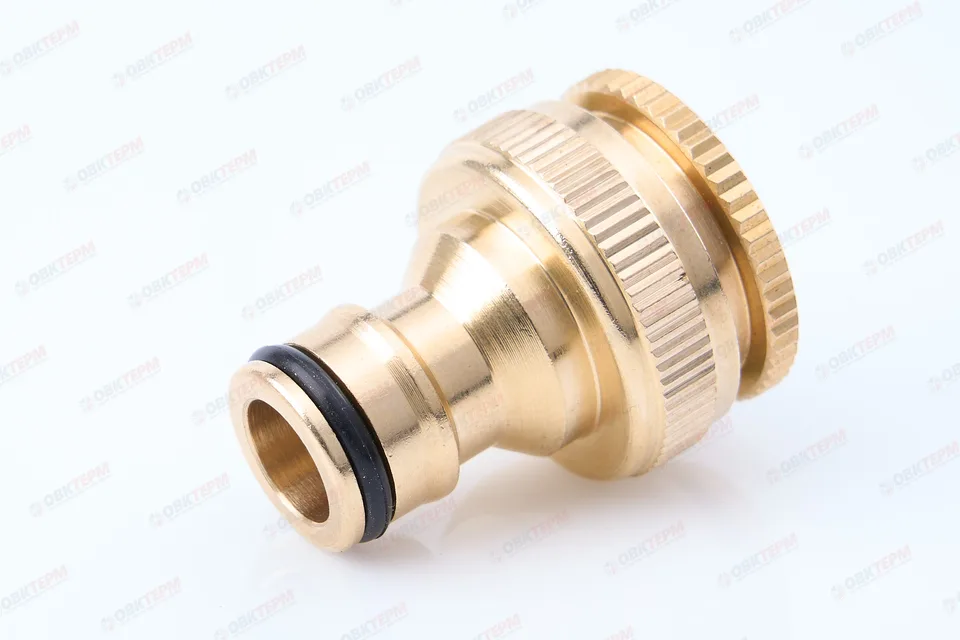 Адаптер для коннектора, РВ 1/2"-3/4" (ЛАТУНЬ) (24шт/96ящ) CRAB/HORKE PRO PL-311