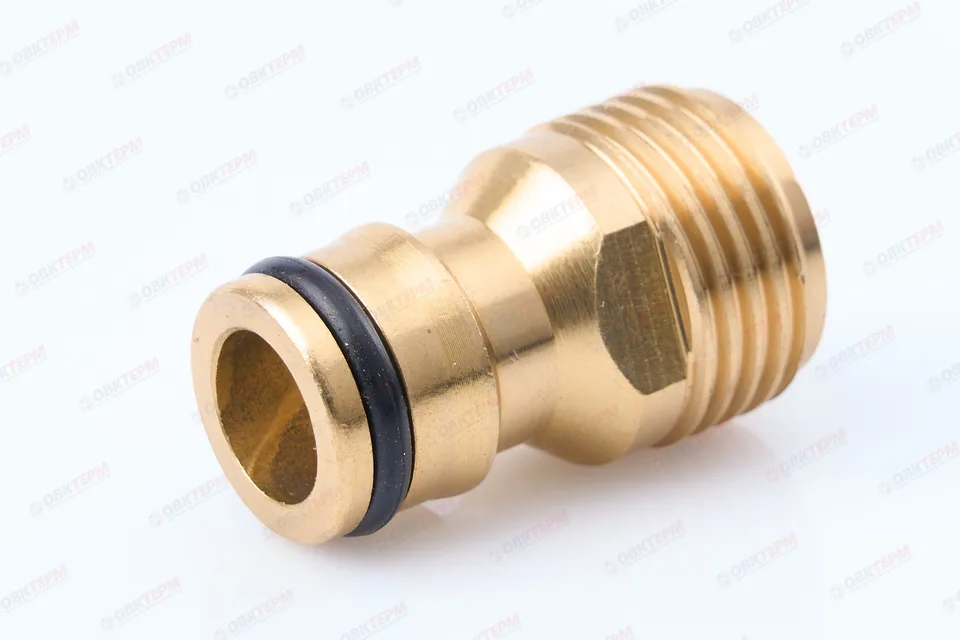 Адаптер для коннектора, РН 1/2" (ЛАТУНЬ) (25 шт/100ящ) CRAB/HORKE PRO PL-340