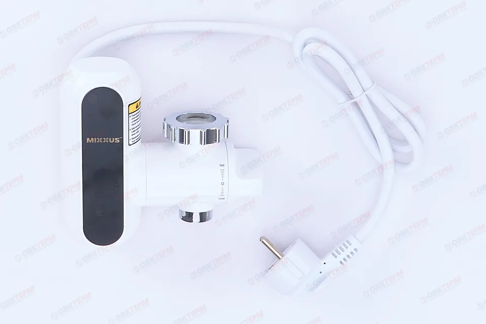 Водонагреватель на излив MIXXUS Electra 650-E /инд. темп. /крепл.на излив / 3 kW