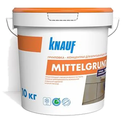 KNAUF Грунтовка МИТТЕЛЬГРУНТ (10 кг) Концентрат