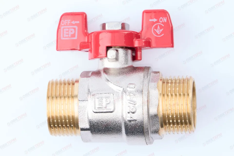 Кран шаровый     EUROPRODUCT      3/4"  НН   бабочка    (80 шт)