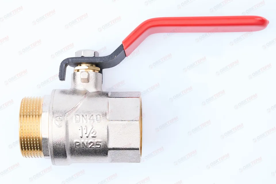 Кран шаровый     EUROPRODUCT   1 1/2"  ВН   ручка   (12 шт)