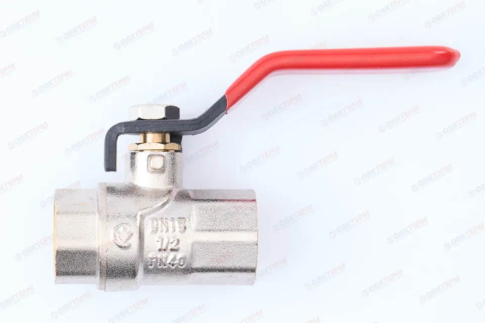 Кран шаровый     EUROPRODUCT      1/2"  ВВ   ручка   (96 шт)