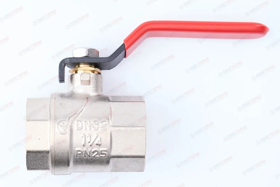 Кран шаровый     EUROPRODUCT    1 1/4"  ВВ   ручка   (36 шт)