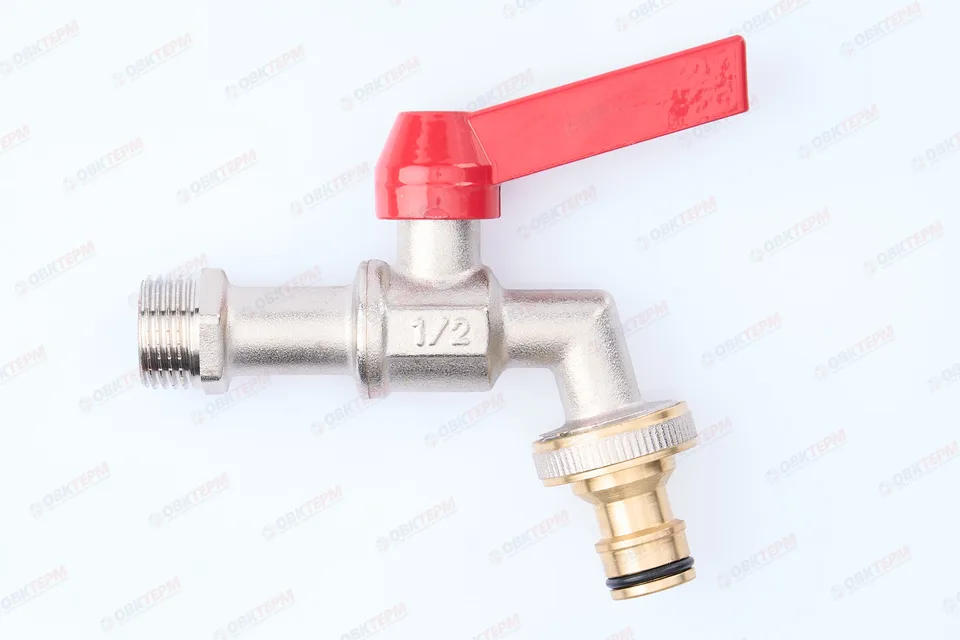 Кран поливочный с коннектором 1/2" EUROPRODUCT (96 шт)