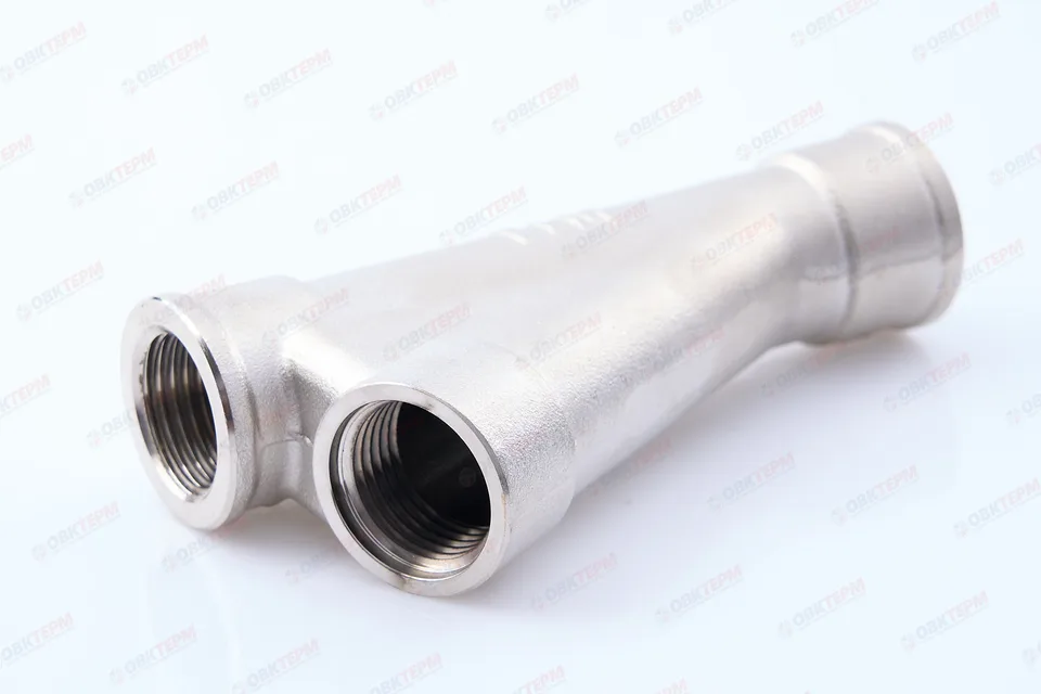 Тройник косой для гильзы под погружной датчик тем. 1/2*1/2" ввв TIM                   (30/1)
