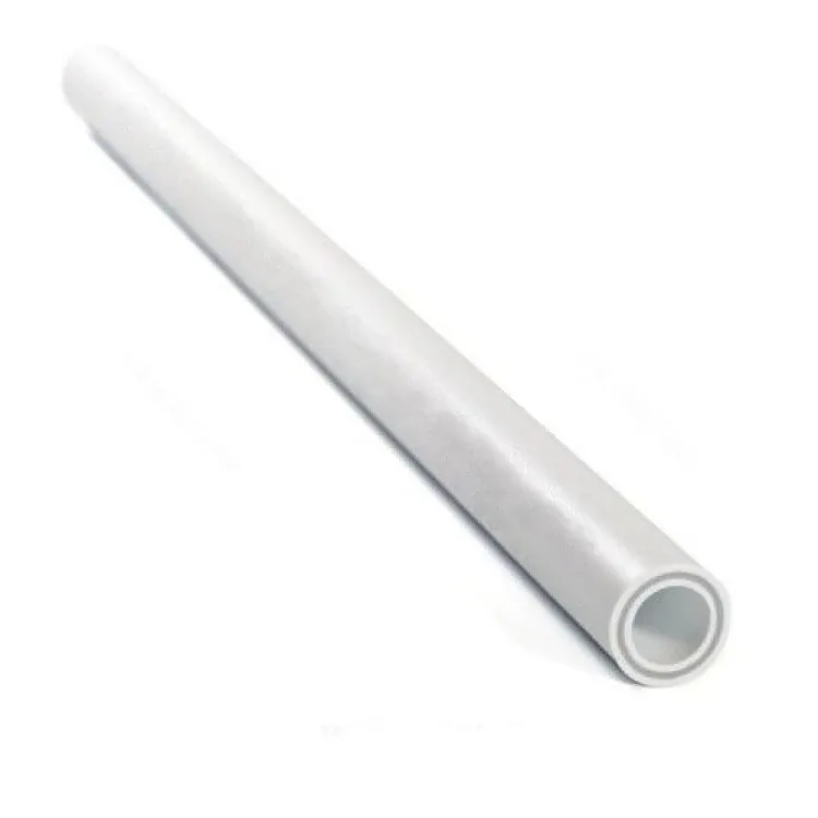 Труба с металлом 20х3,4 PN25 SDR 6 ПО ДВА МЕТРА БЕЛАЯ PP-R (RTP) (50м)