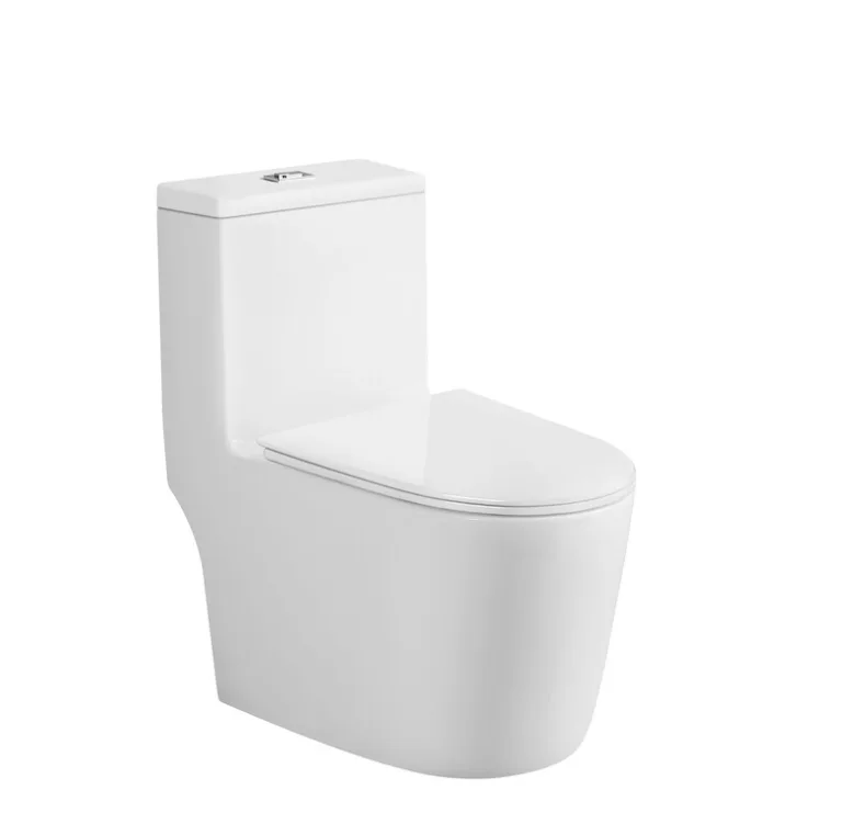 Унитаз-моноблок EVA GOLD T1088, (безободковый ,сиденье тонкое ДП,арматура с гофрой и подводкой)