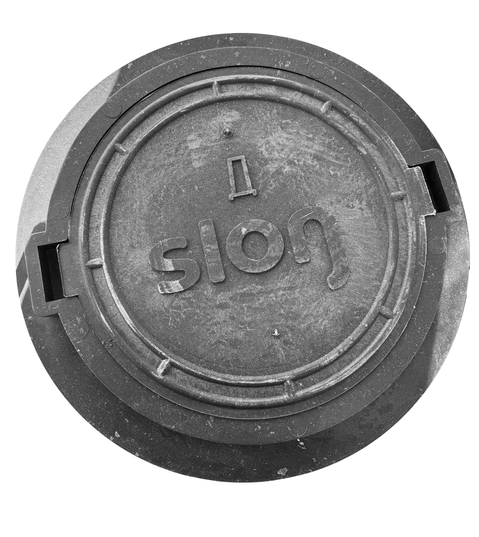 Люк  Дачный 460 мм SLON (круглый) ЧЕРНЫЙ