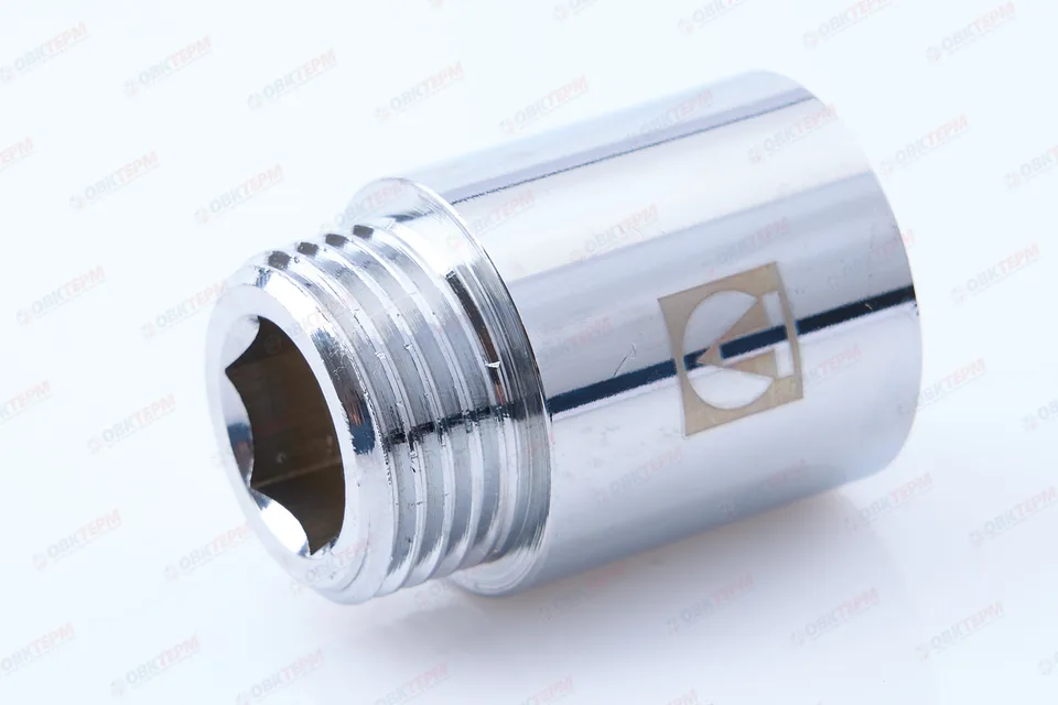 Удлинитель 1/2" вн *25 мм хром (Valtec) (/10шт)