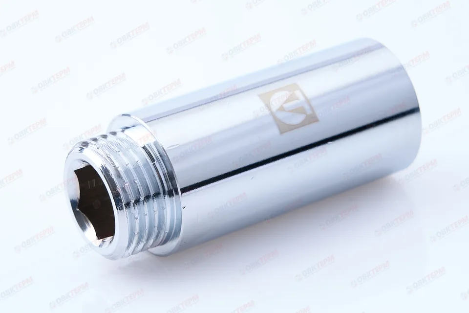 Удлинитель     1/2" вн *50 мм     хром (Valtec)   (/10шт)