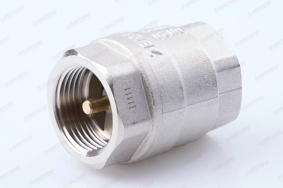 Клапан обратный    ZEISSLER  никелированный     3/4"   (1/50)