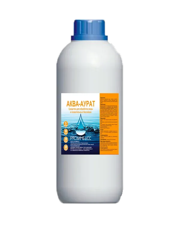 АКВА-АУРАТ осветление (коагуляция) воды, 1л