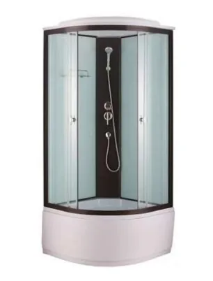 Душевая кабина ALIOTTI ALT-5010W 100*100*215 (стекло 4 мм,средний поддон) 3 места