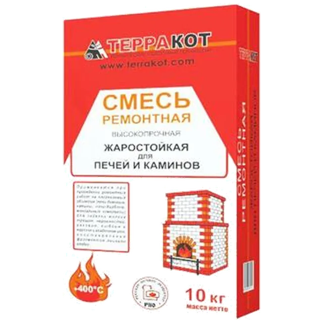 ТЕРРАКОТ Смесь ремонтная жаростойкая 5 кг (216 шт/пал)