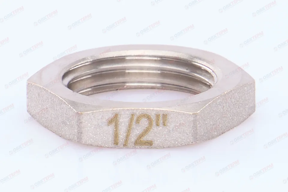 Контргайка 1/2" (10шт/800ящ) Никель ZEISSLER